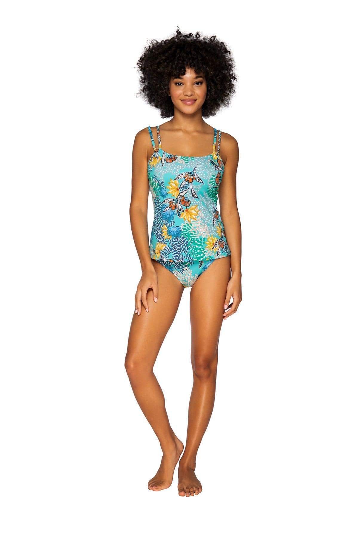 Bestswimwear - Sunsets Aqua Reef Taylor Tankini