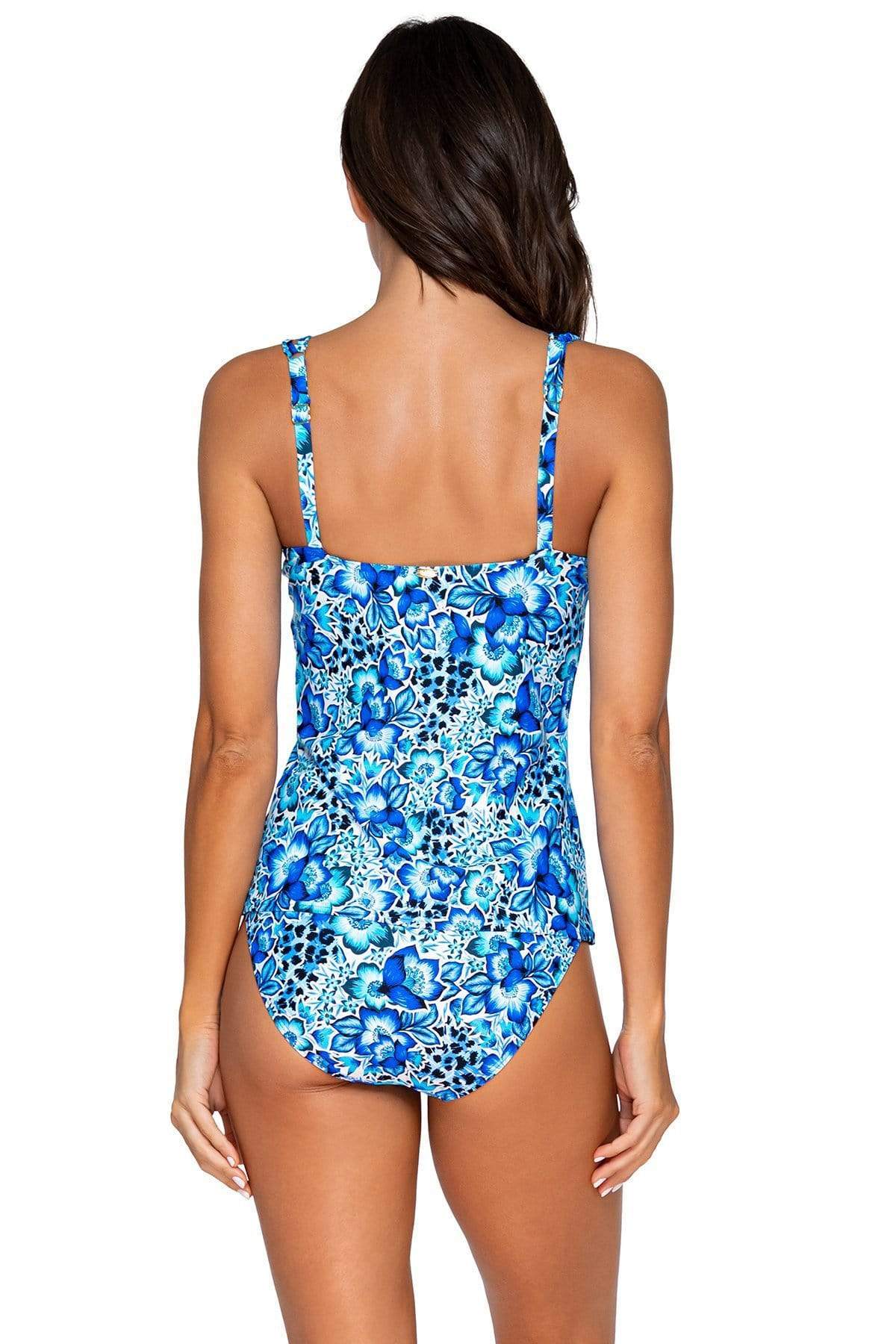 Bestswimwear - Sunsets Bay Blues Taylor Tankini