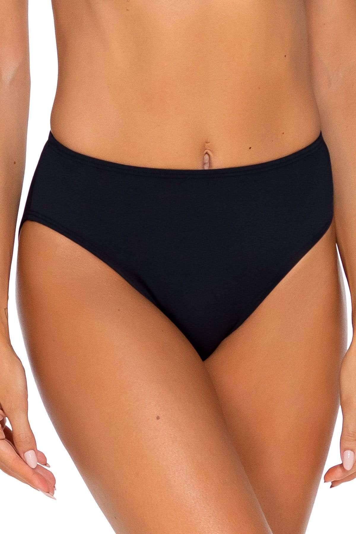 Bestswimwear -  Sunsets Black Basic Bottom