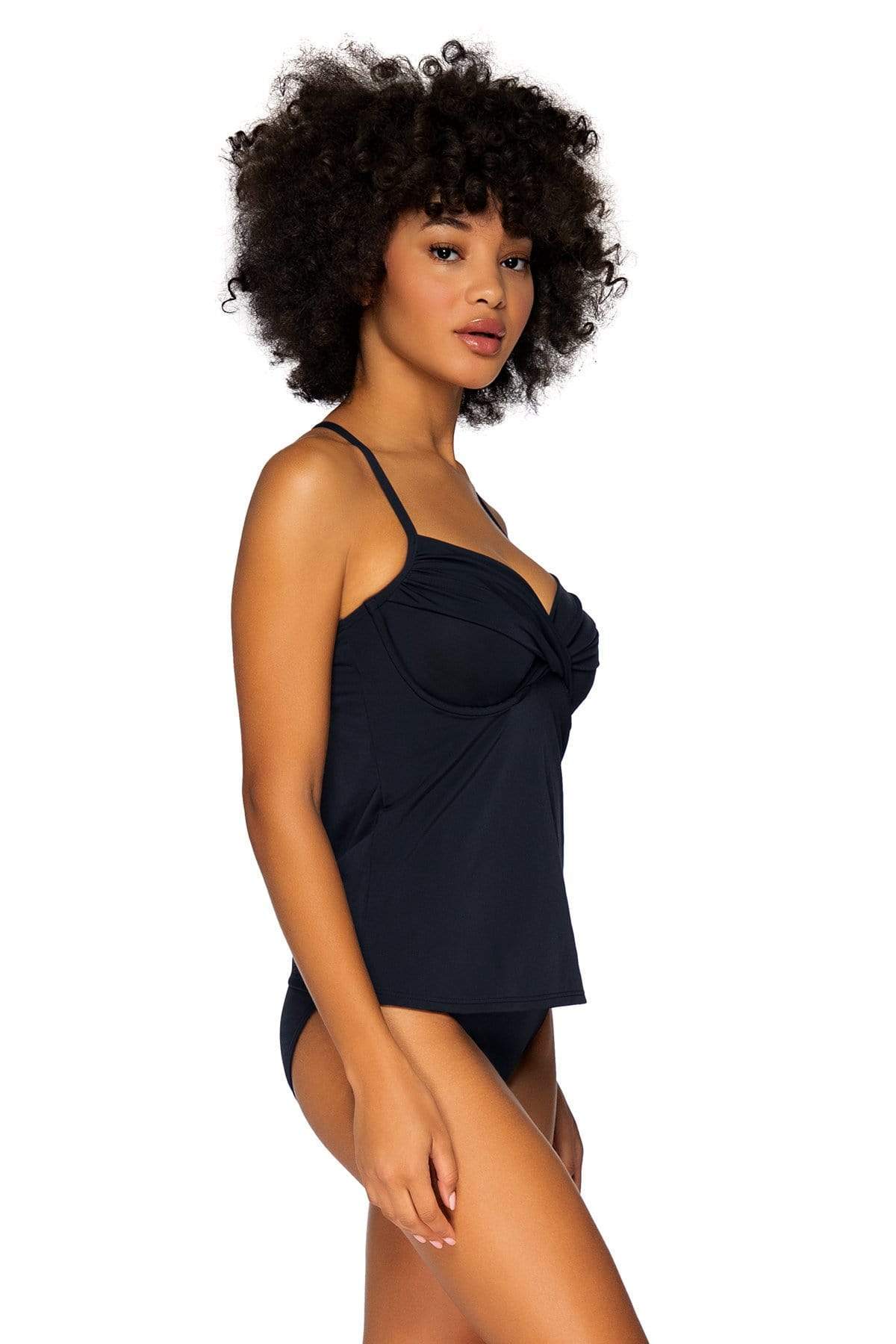 Bestswimwear - Sunsets Black Crossroads Tankini