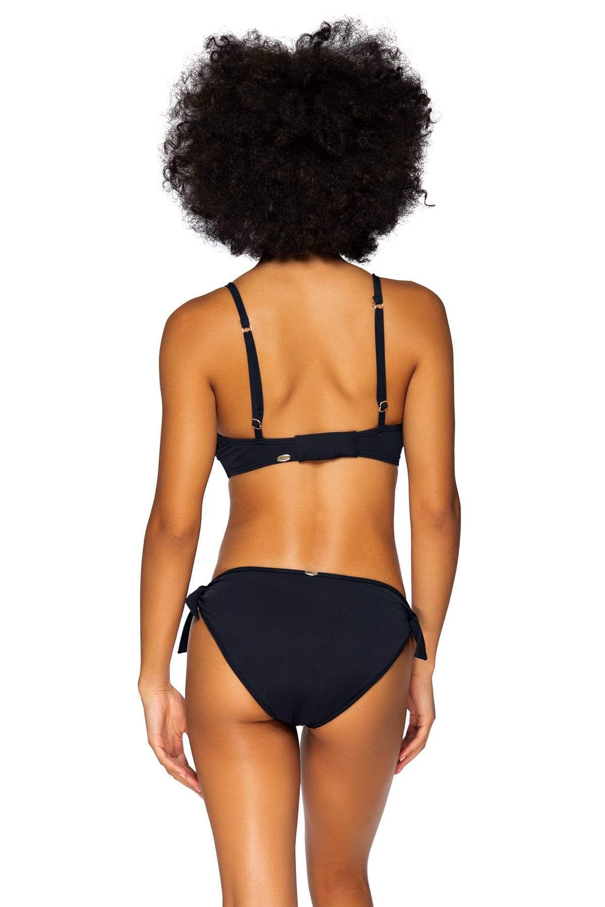 Bestswimwear - Sunsets Black Lula Reversible Hipster