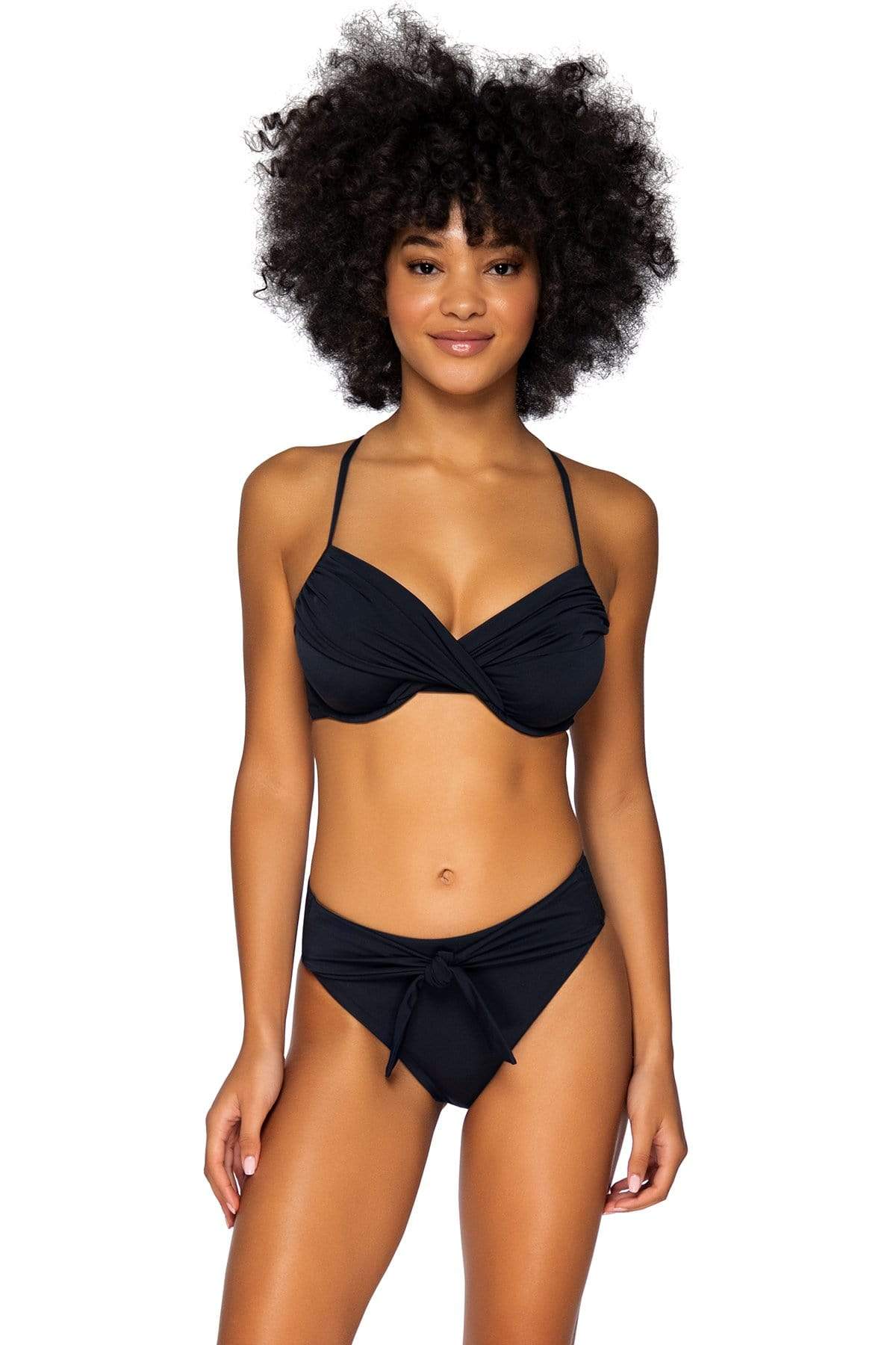 Bestswimwear - Sunsets Black Tessa Tie High Rise