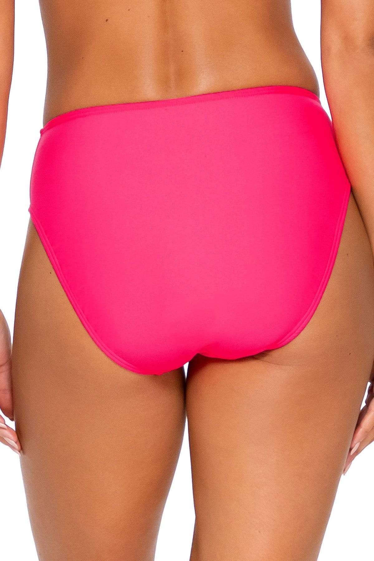 Bestswimwear -  Sunsets Hot Pink Basic Bottom