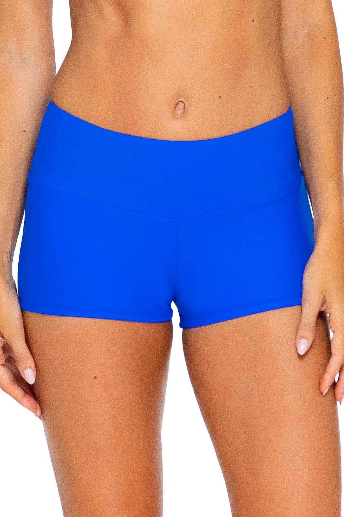 Bestswimwear - Sunsets Imperial Blue Seascape Swim Short