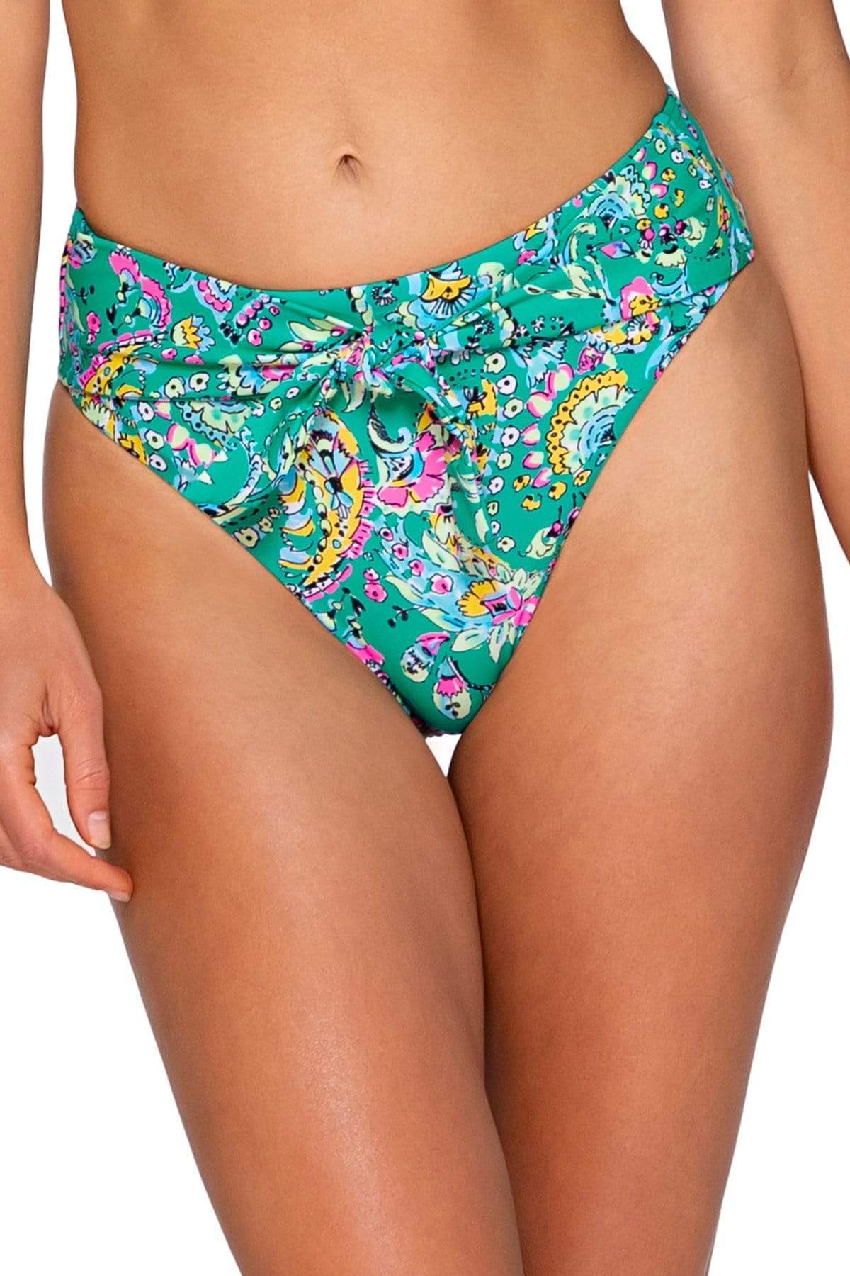 Bestswimwear - Sunsets Paradise Paisley Tessa Tie High Rise