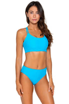 Bestswimwear -  Sunsets Poolside Blue Basic Bottom