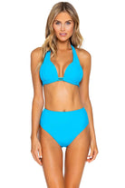 Bestswimwear -  Sunsets Poolside Blue High Road Bottom