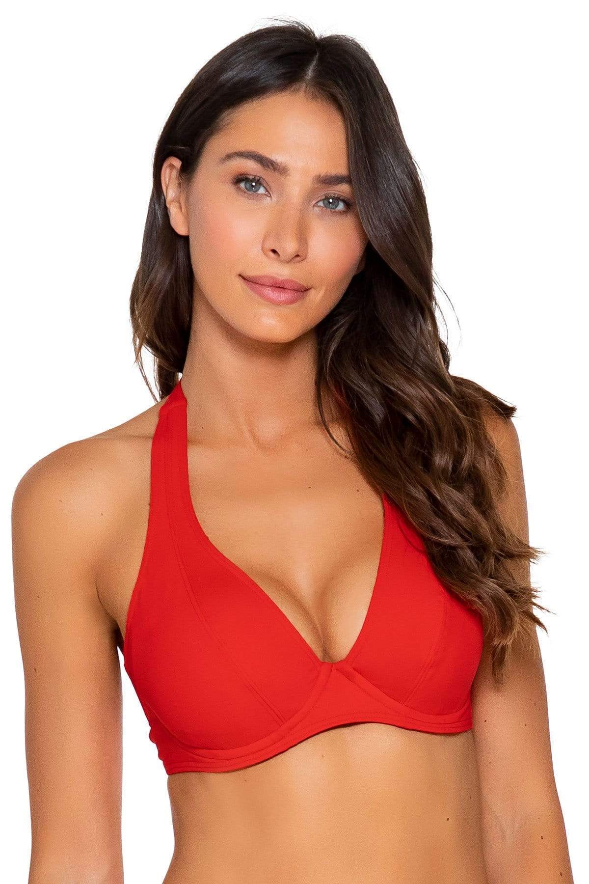 Bestswimwear -  Sunsets Scarlet Muse Halter