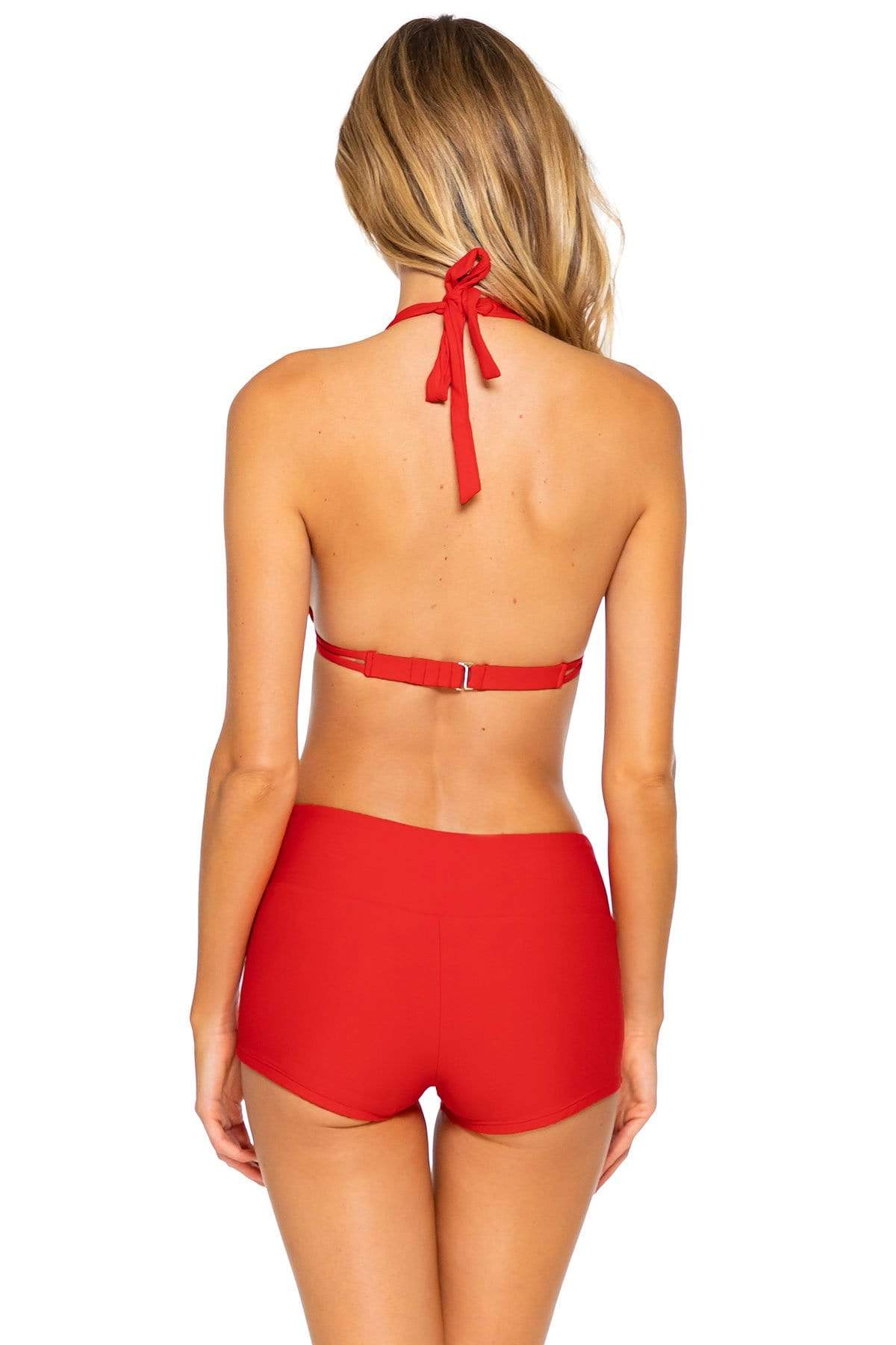 Bestswimwear - Sunsets Scarlet Seascape Swim Short
