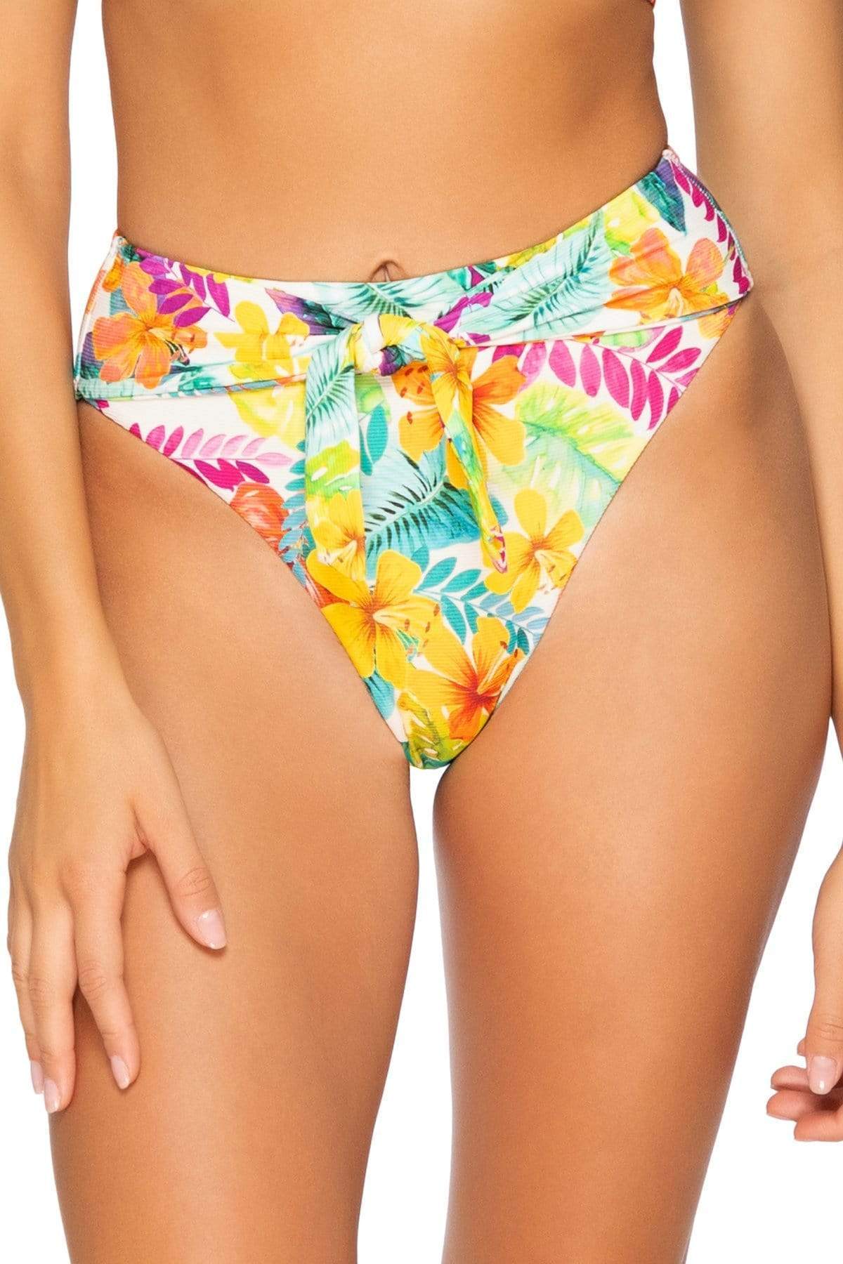 Bestswimwear - Sunsets Tropical Adventure Tessa Tie High Rise
