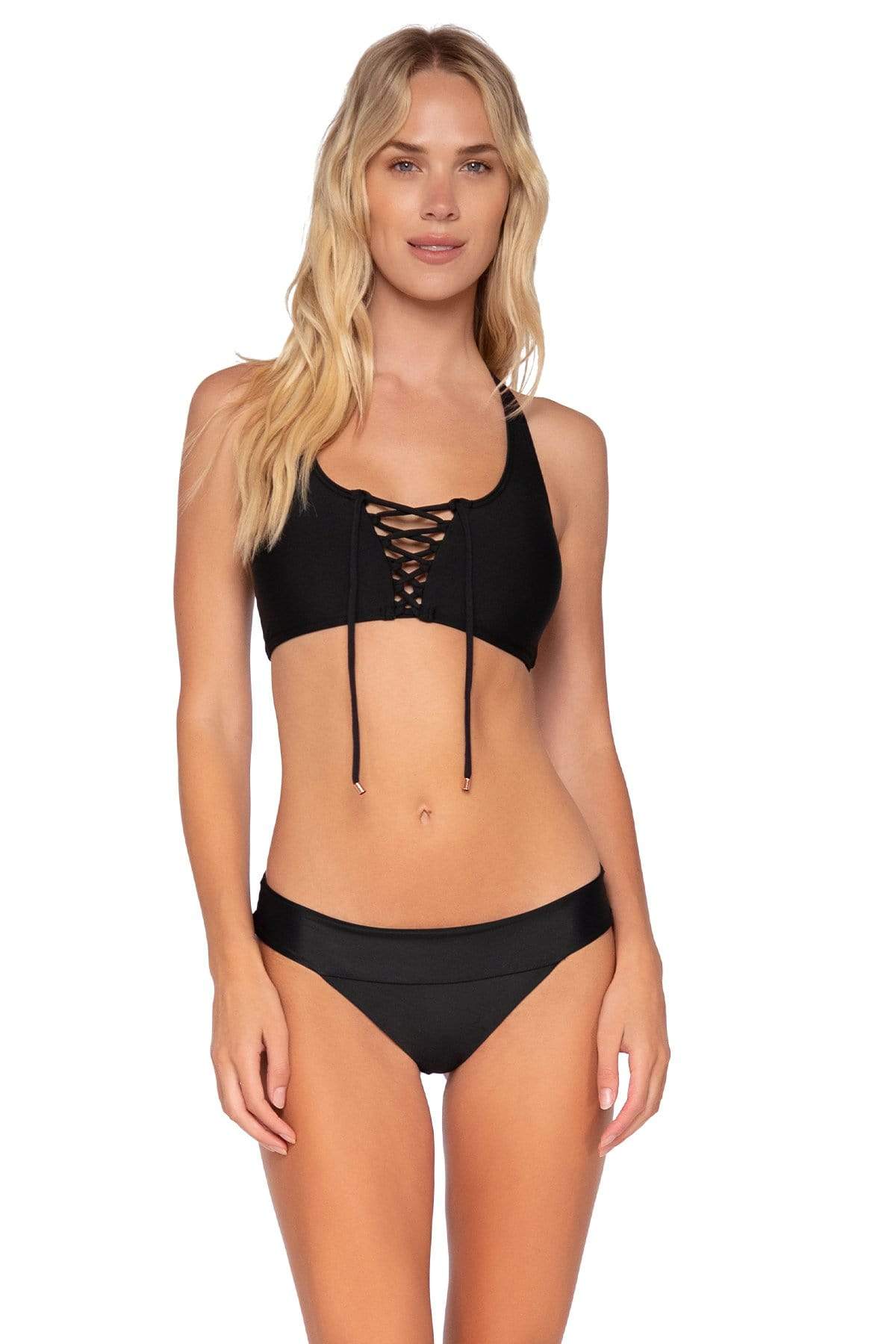 Bestswimwear - Swim Systems Black Ahoy Halter
