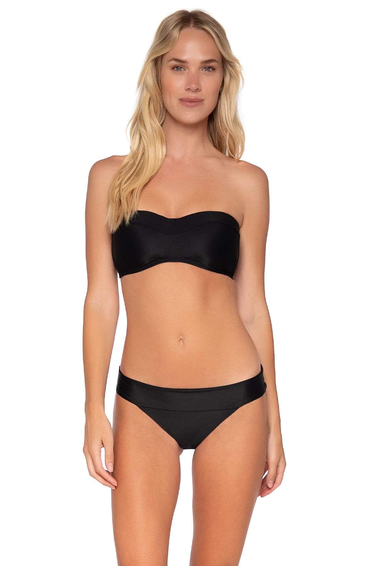 Bestswimwear - Swim Systems Black Bliss Banded Bottom