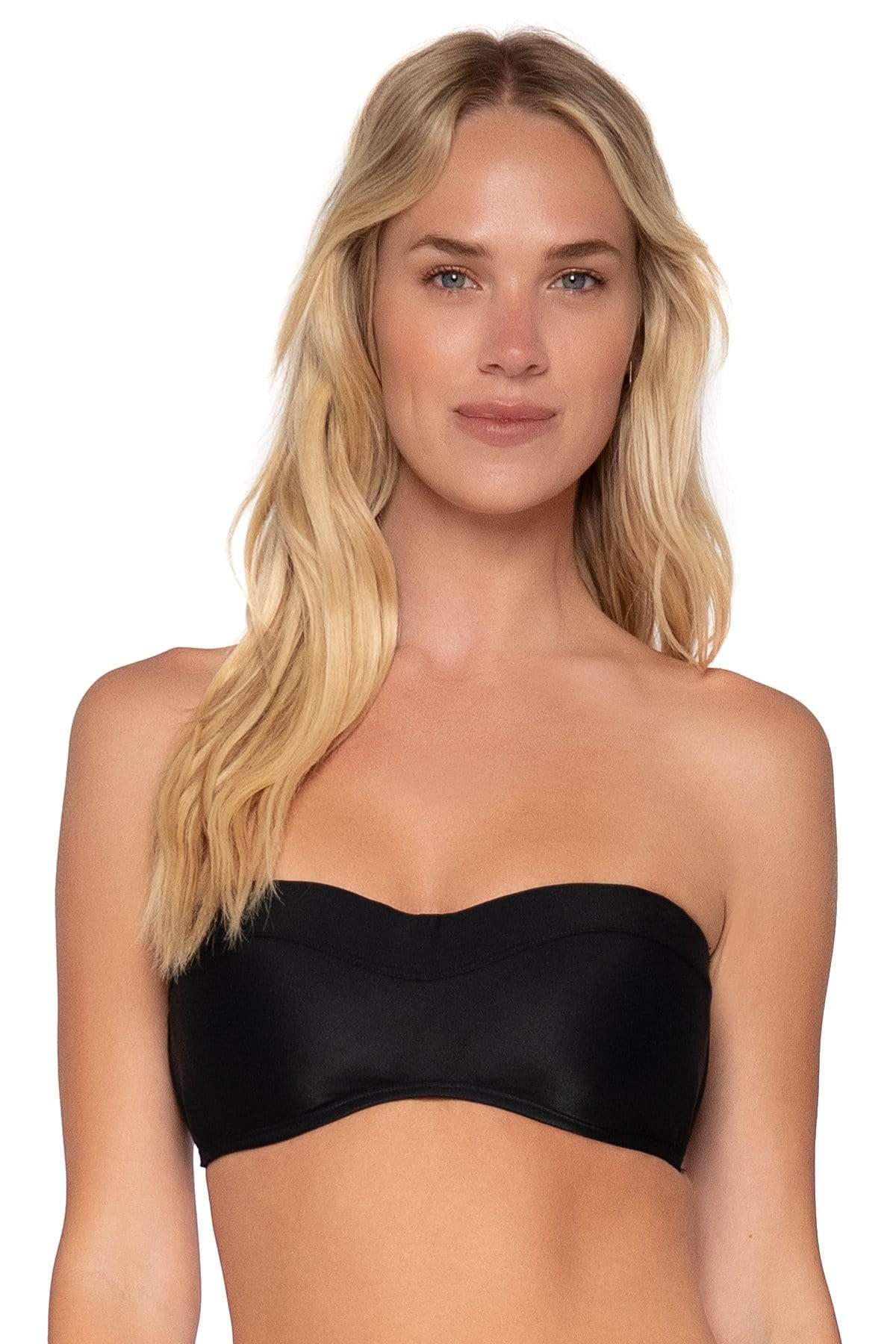 Bestswimwear -  Swim Systems Black  Bridget Bandeau