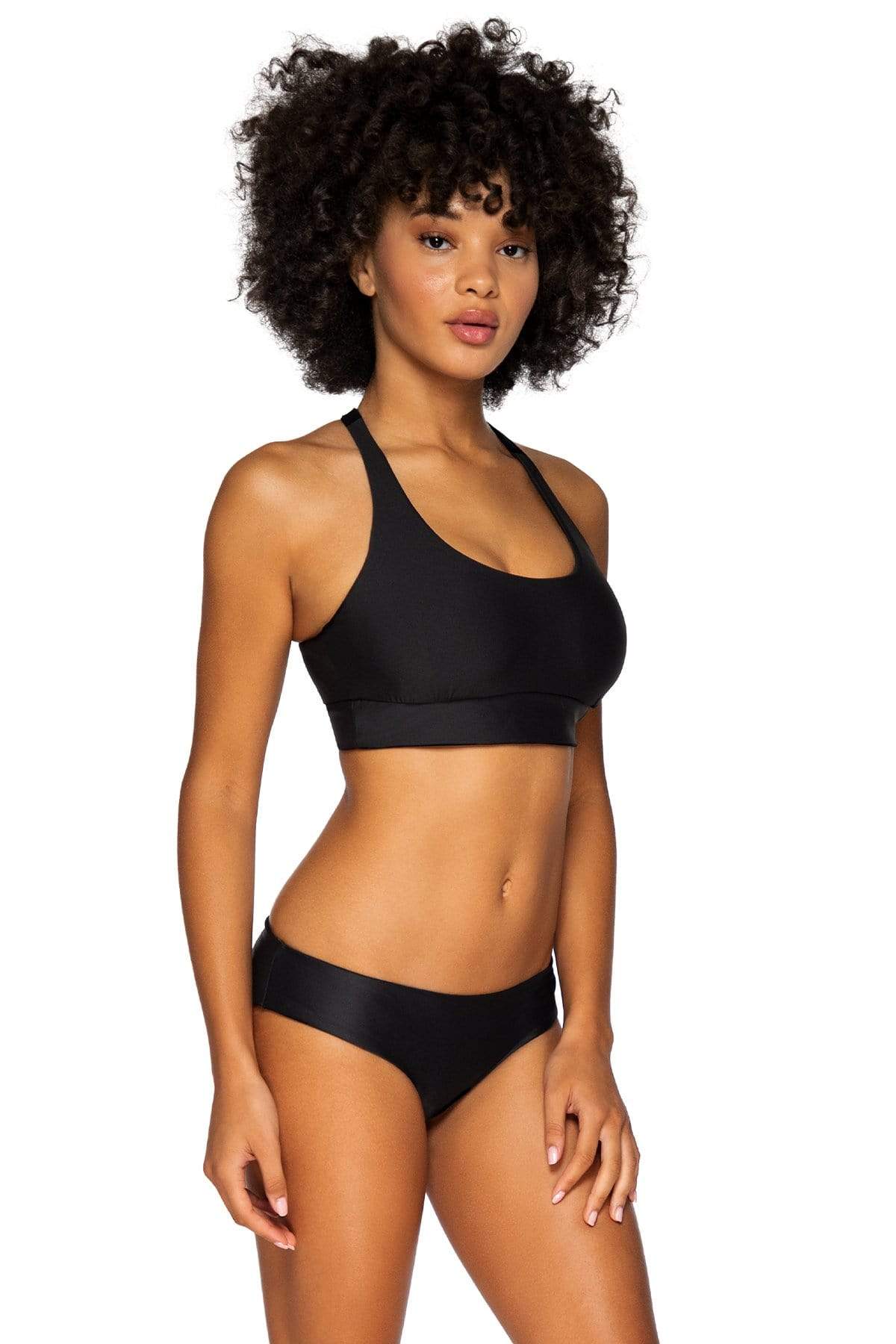 Bestswimwear -  Swim Systems Black  Hazel Hipster