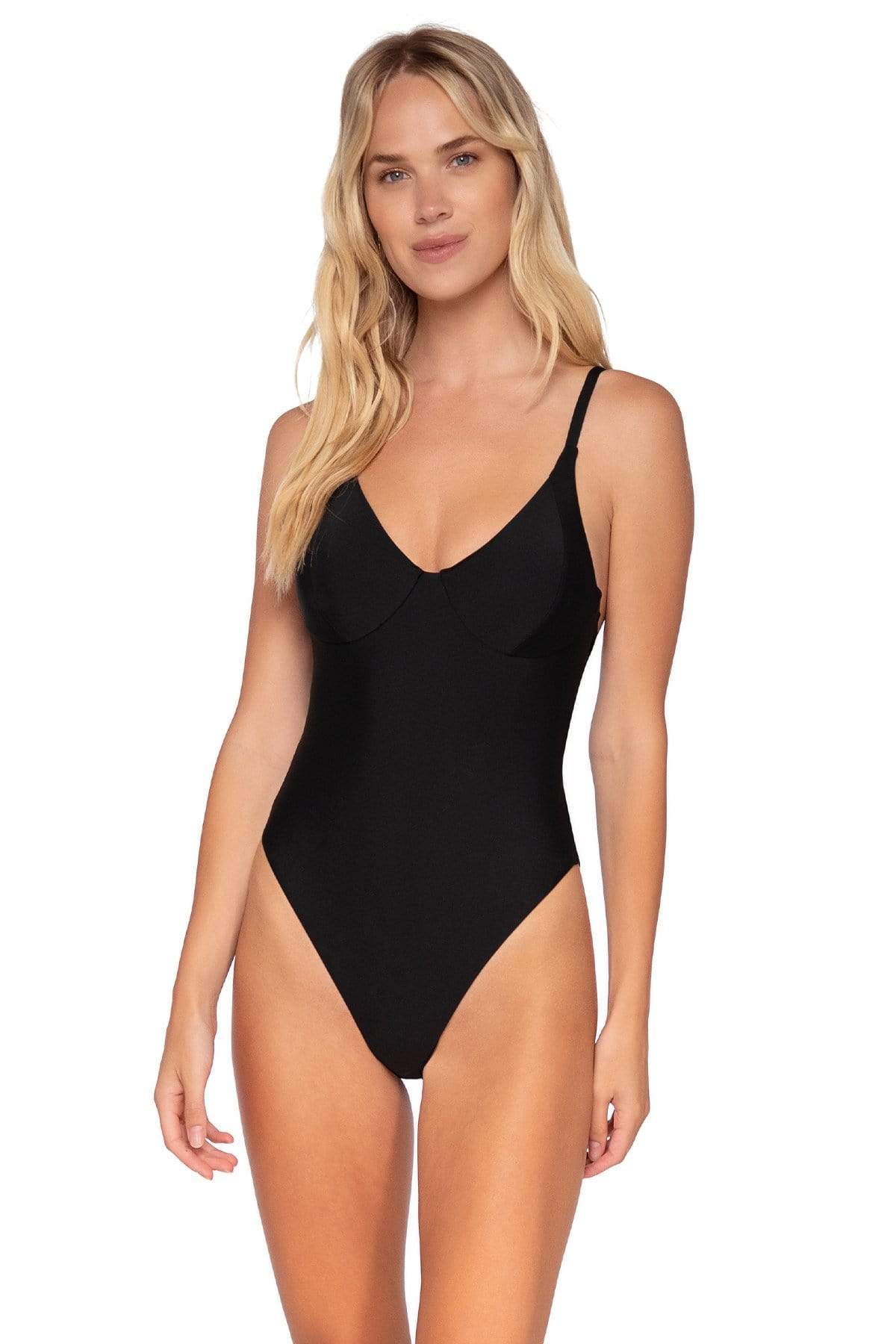 Bestswimwear - Swim Systems Black Jane 1PC
