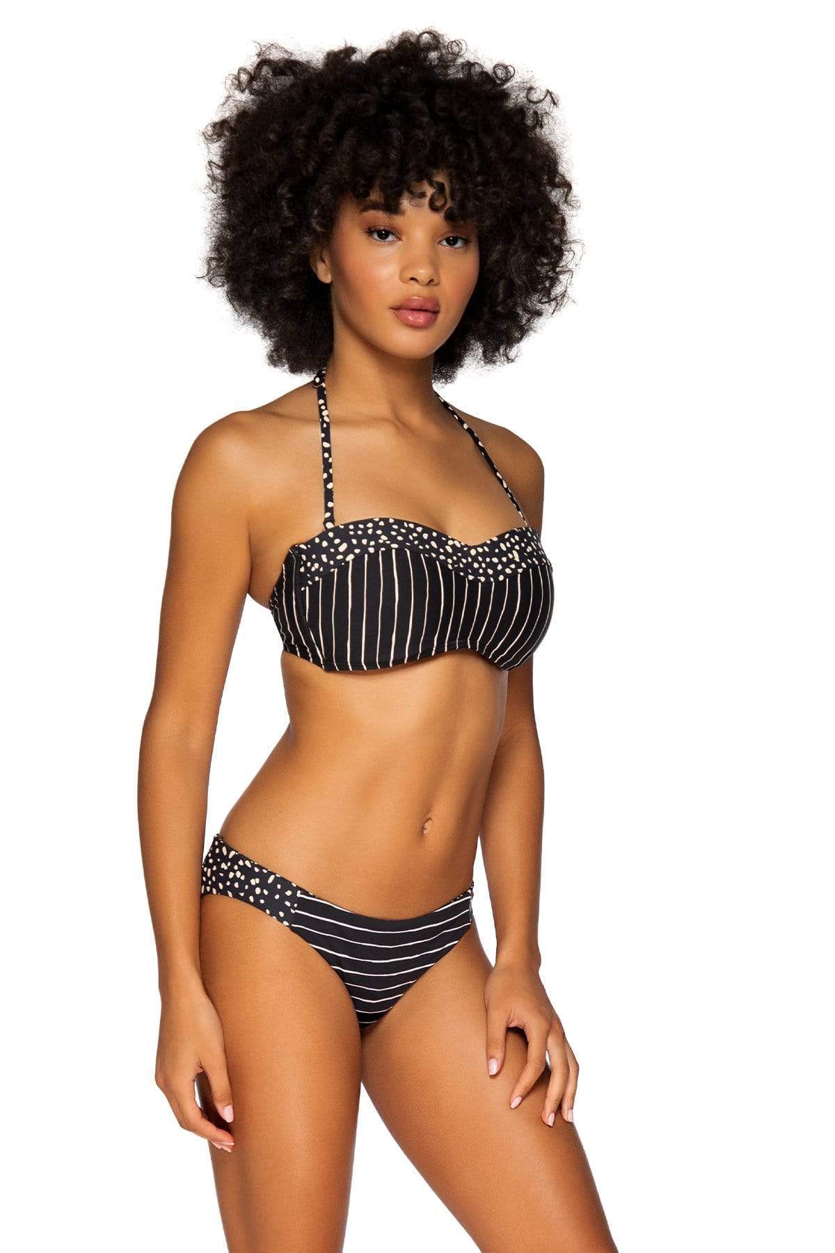 Bestswimwear -  Swim Systems Black Sand Bridget Bandeau