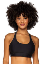 Bestswimwear -  Swim Systems Black  Teagan Tank