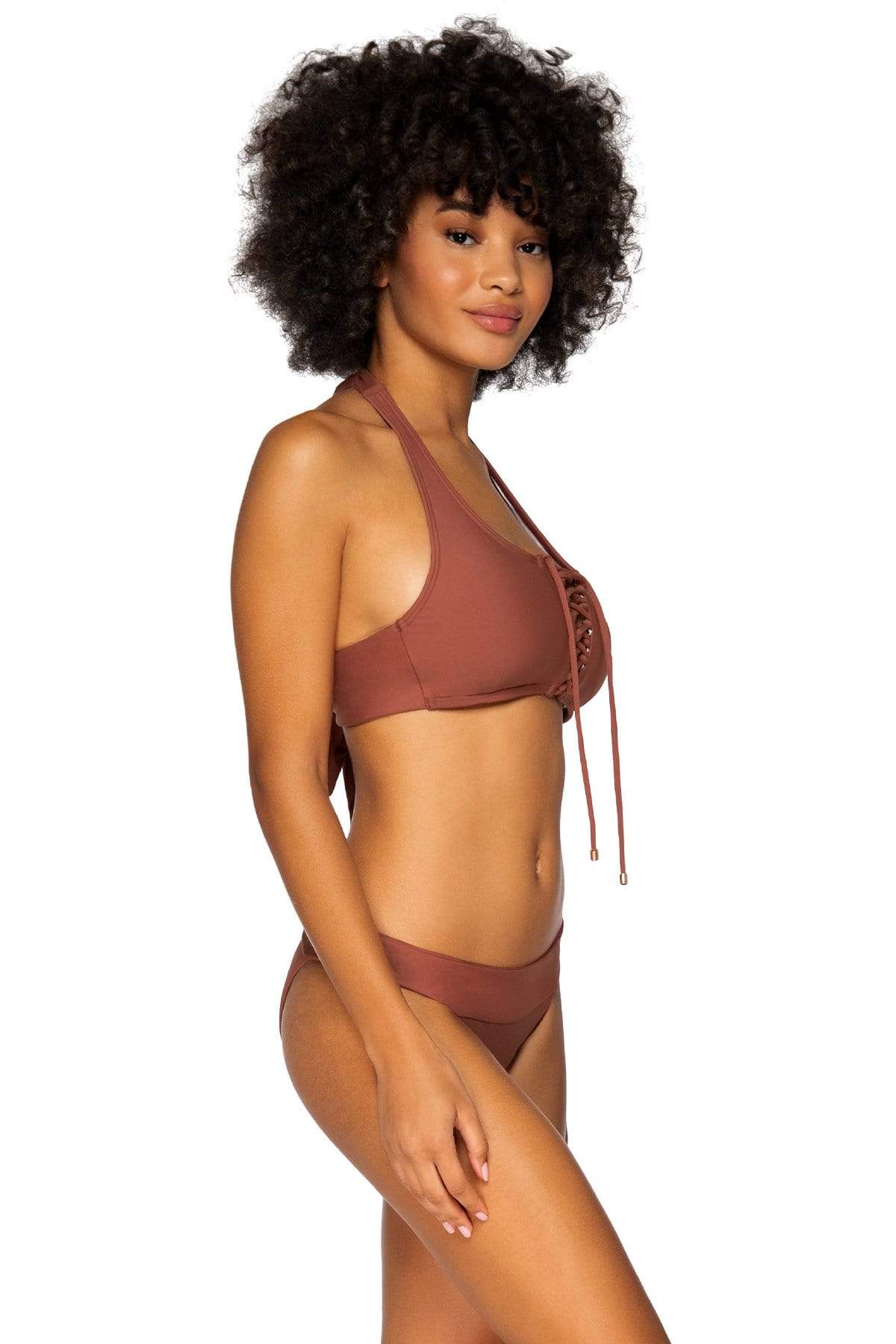 Bestswimwear - Swim Systems Canyon Clay Bliss Banded Bottom