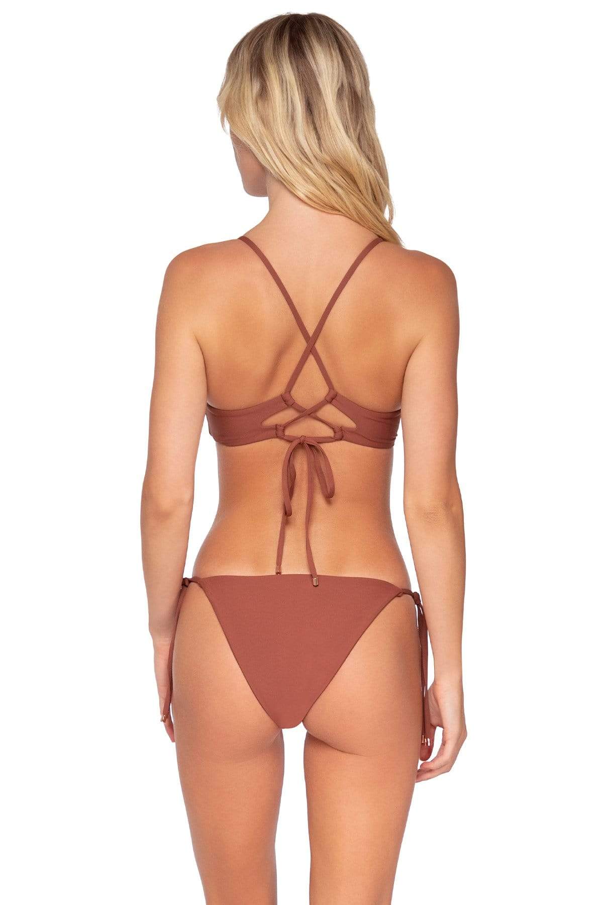 Bestswimwear -  Swim Systems Canyon Clay Holly Tie Side