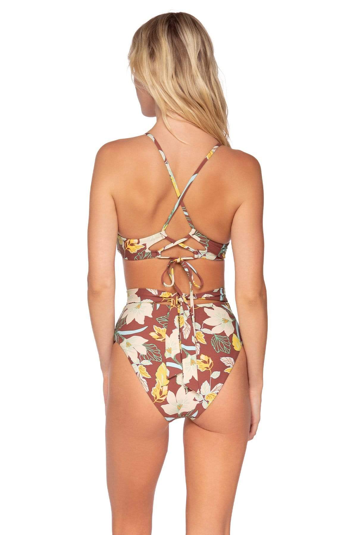 Bestswimwear -  Swim Systems Desert Blooms Cora Tie Back