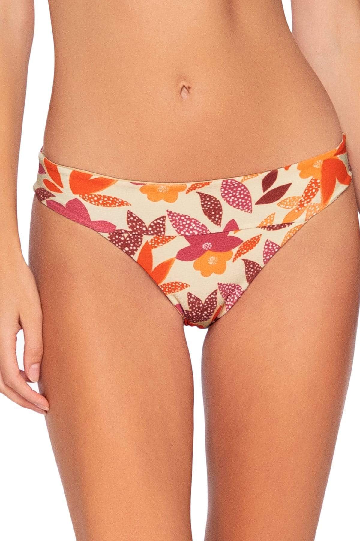Bestswimwear -  Swim Systems Pressed Petals Bliss Banded Bottom