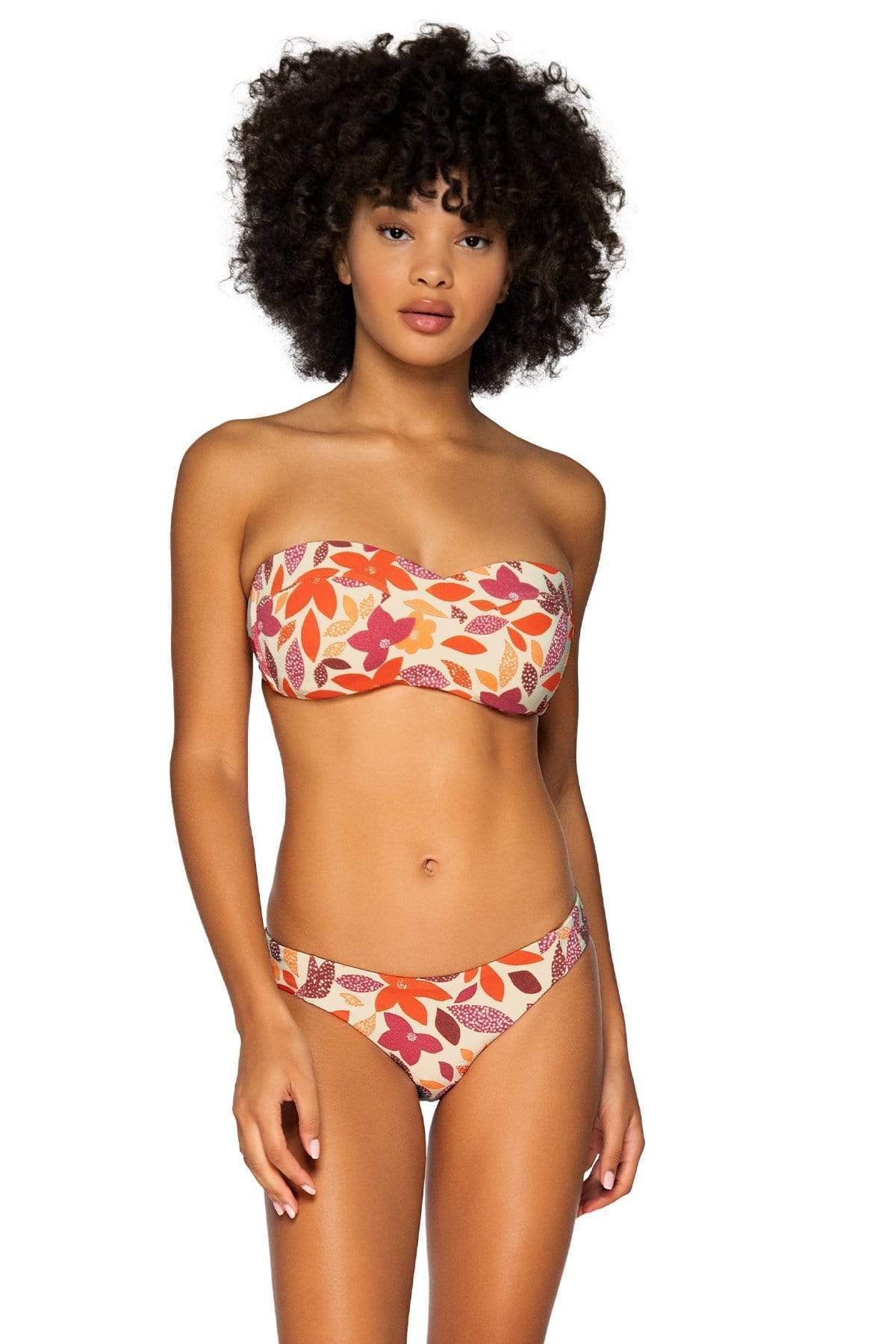 Bestswimwear -  Swim Systems Pressed Petals Bridget Bandeau