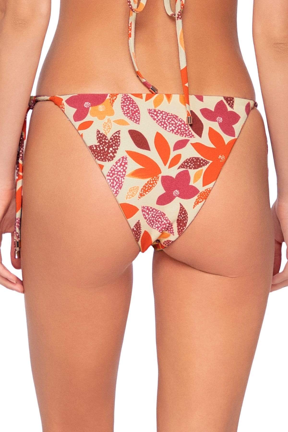 Bestswimwear -  Swim Systems Pressed Petals Holly Tie Side