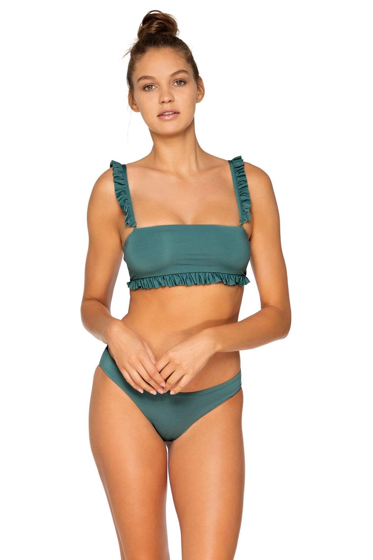 Bestswimwear -  B Swim Dark Sage Barbados Bandeau