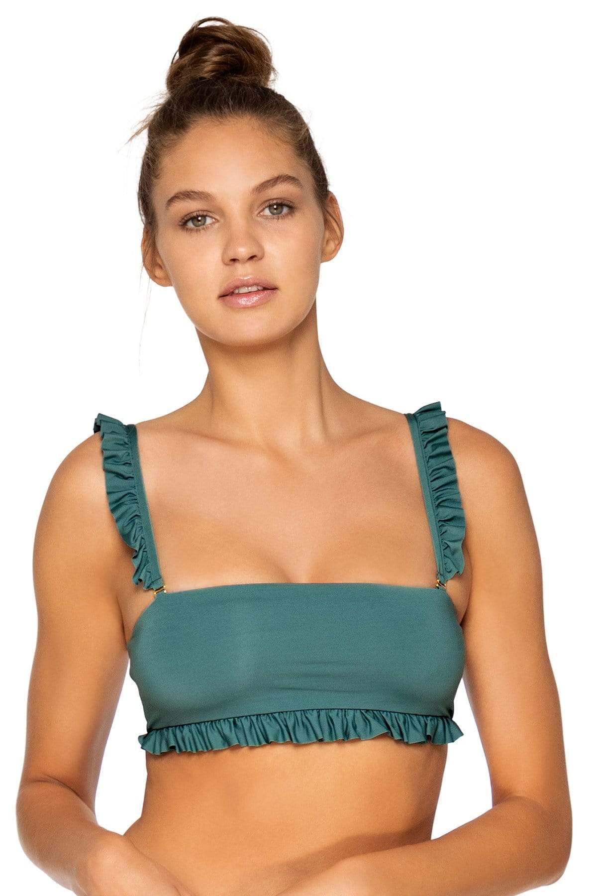 Bestswimwear -  B Swim Dark Sage Barbados Bandeau