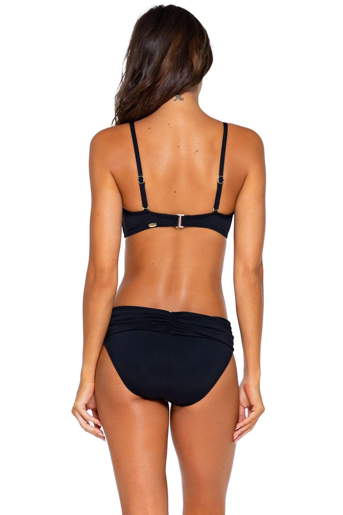 Bestswimwear -  Sunsets Black Iconic Twist Bandeau