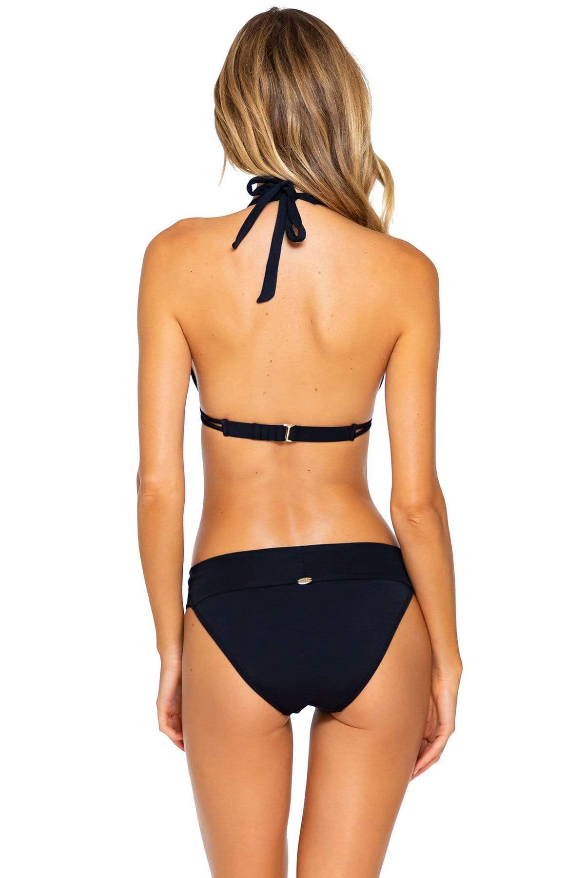 Bestswimwear -  Sunsets Black Marilyn Halter