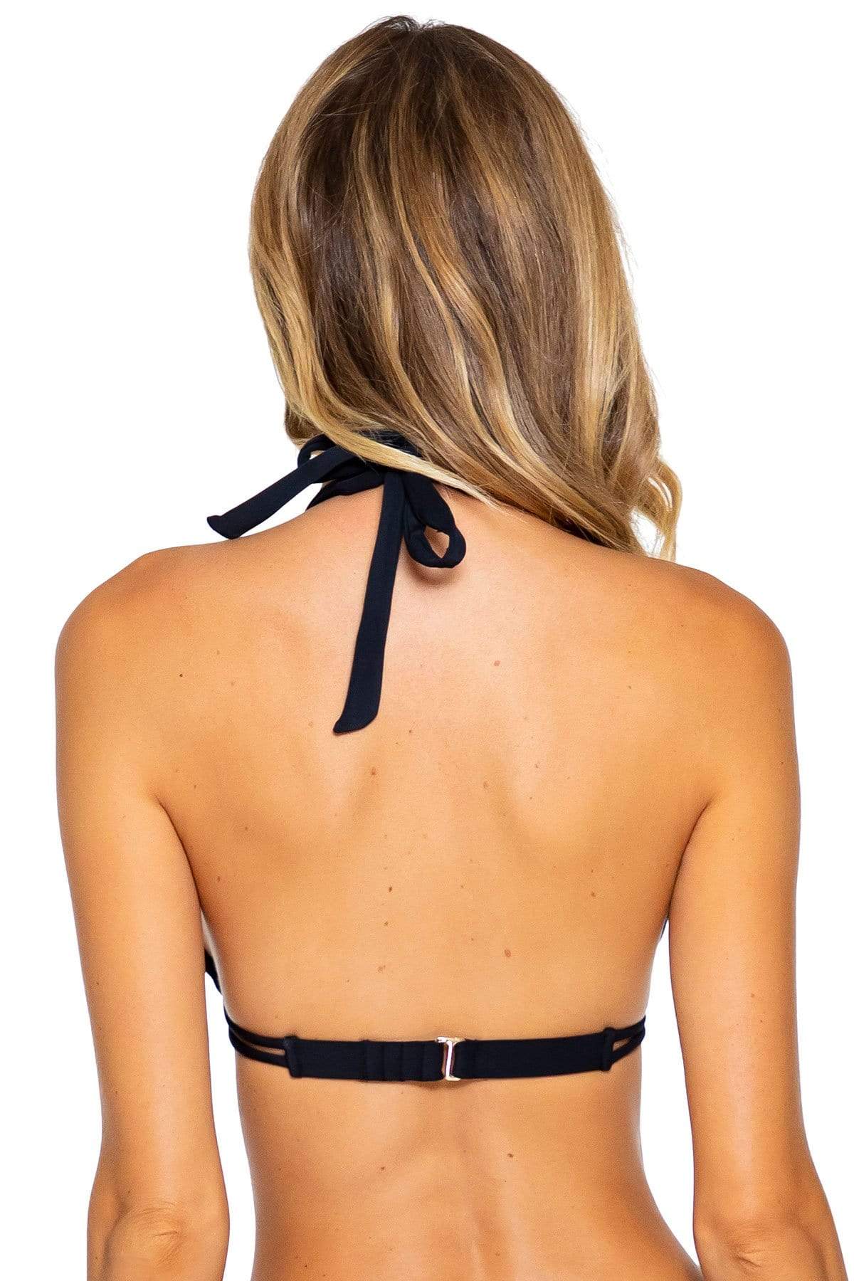 Bestswimwear -  Sunsets Black Marilyn Halter