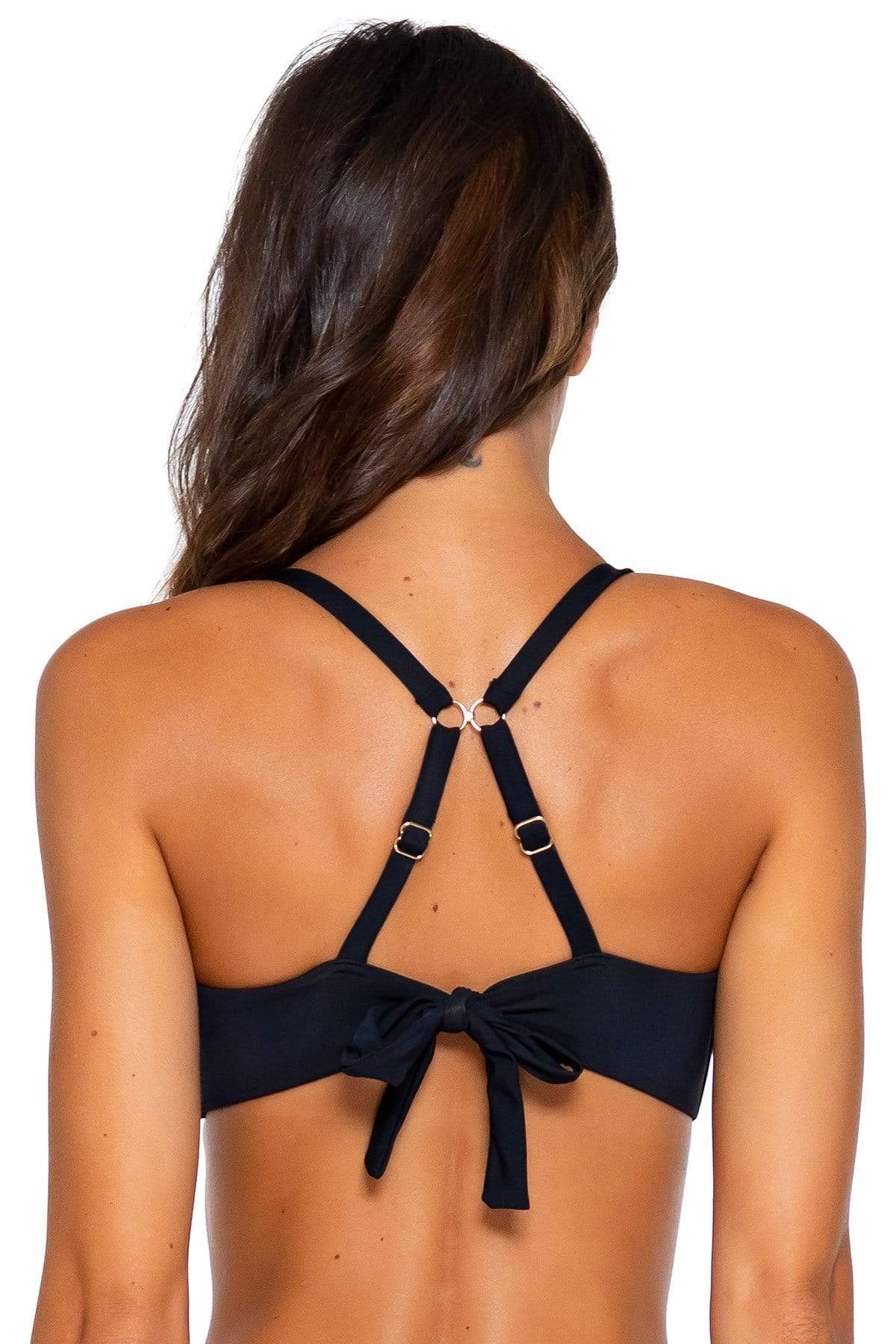 Bestswimwear -  Sunsets Black Olivia Tie Back