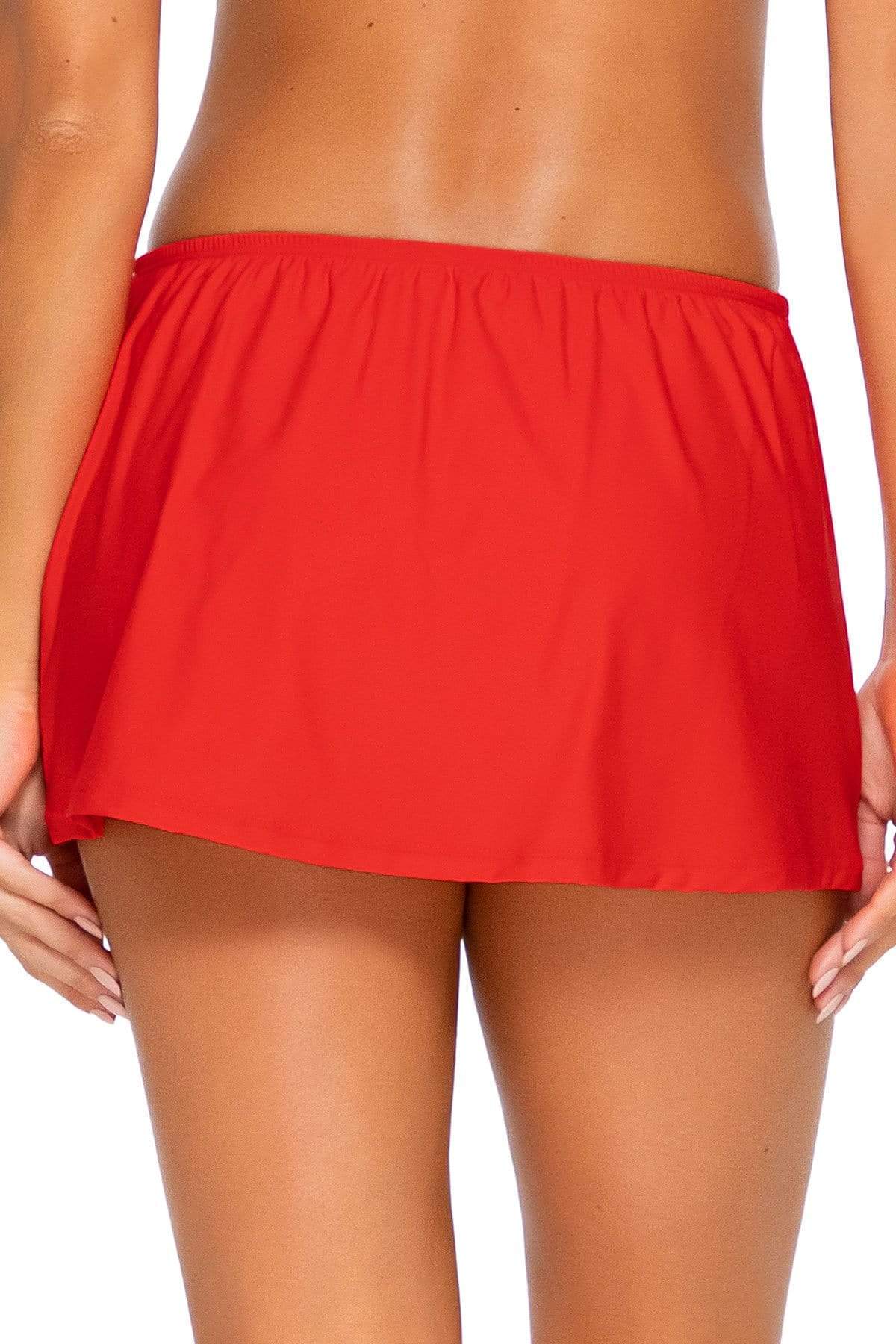 Bestswimwear -  Sunsets Scarlet Kokomo Swim Skirt