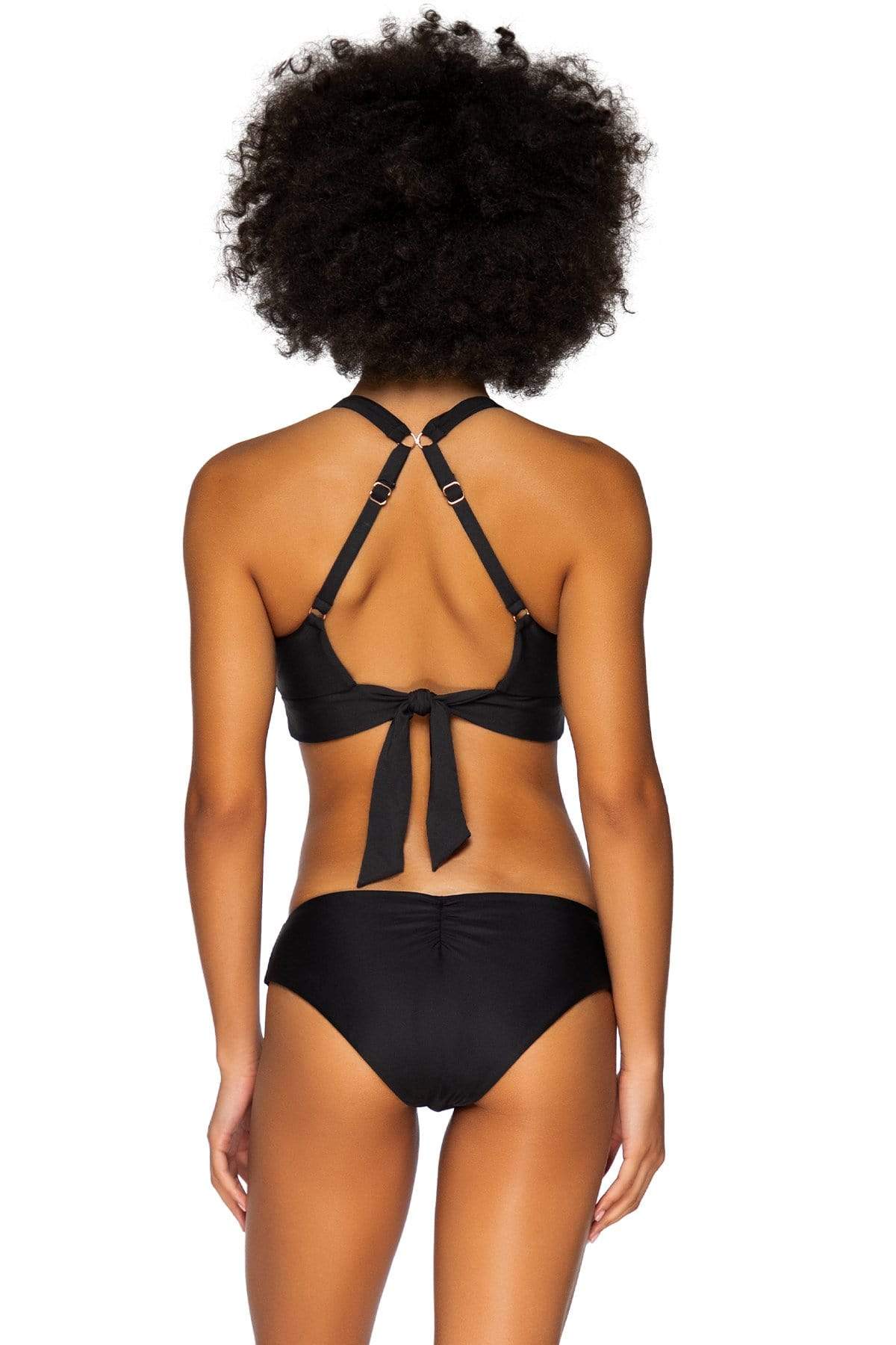 Bestswimwear -  Swim Systems Black  Hazel Hipster