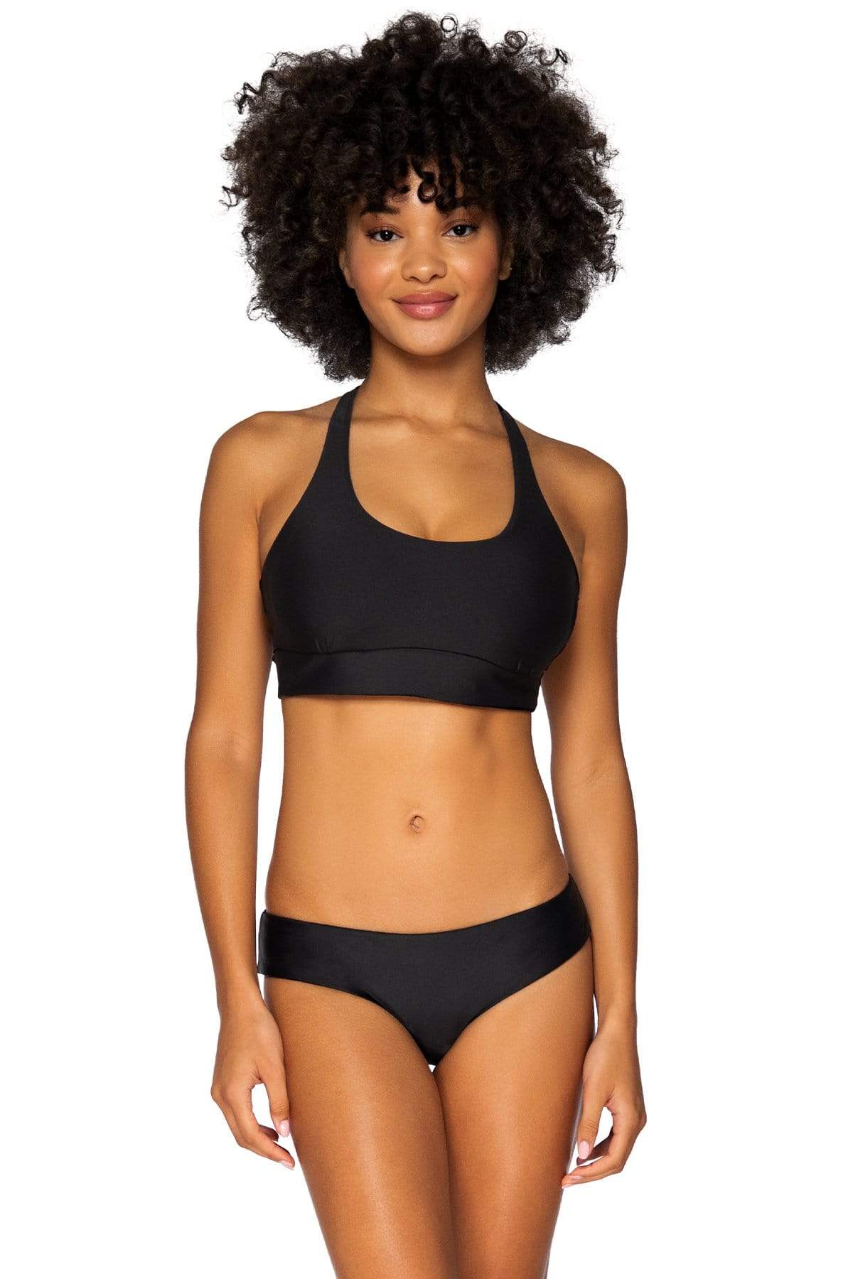 Bestswimwear -  Swim Systems Black  Hazel Hipster