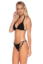 Bestswimwear -  Swim Systems Black  Holly Tie Side