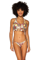 Bestswimwear -  Swim Systems Desert Blooms Holly Tie Side