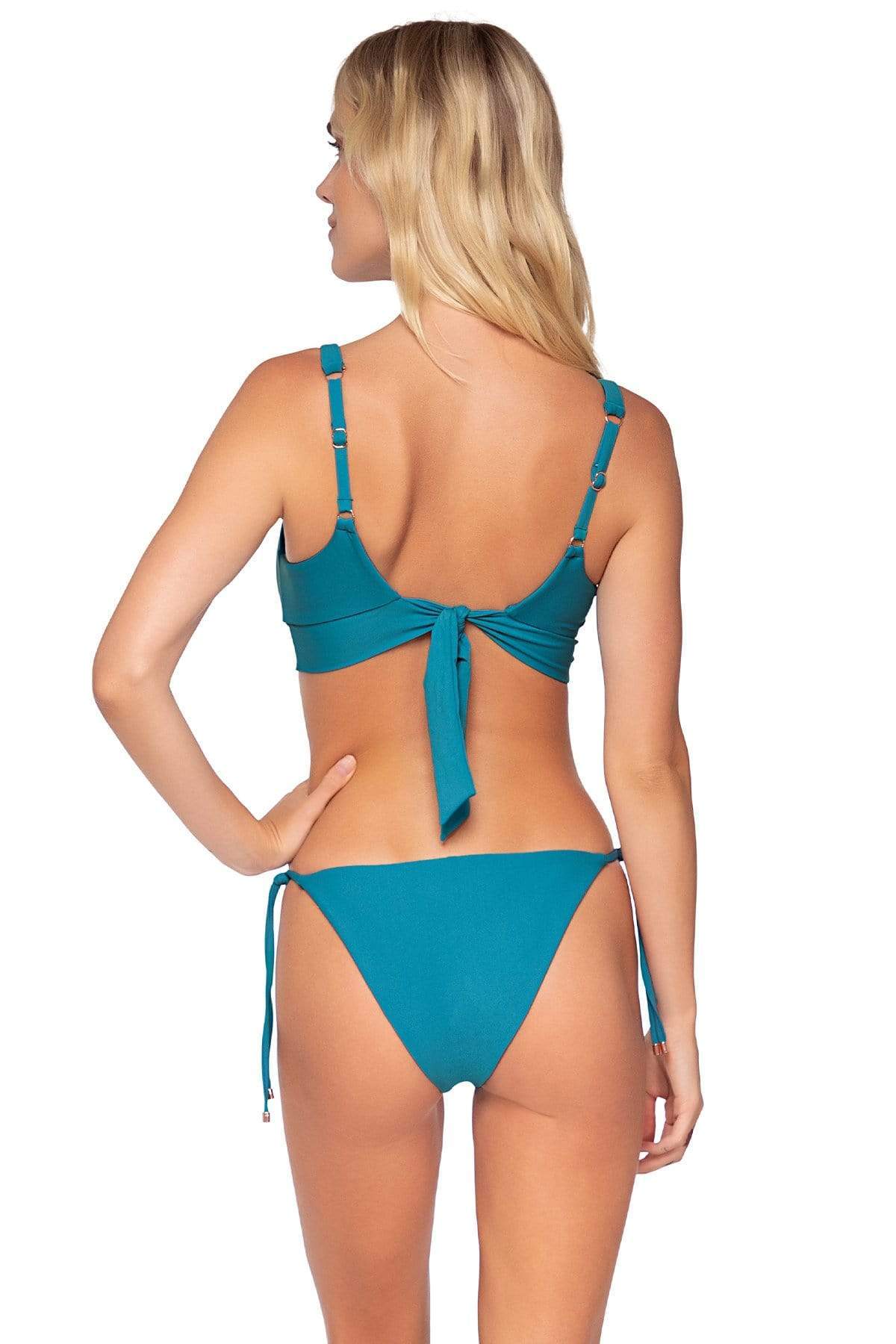 Bestswimwear -  Swim Systems Pacific Blue Holly Tie Side