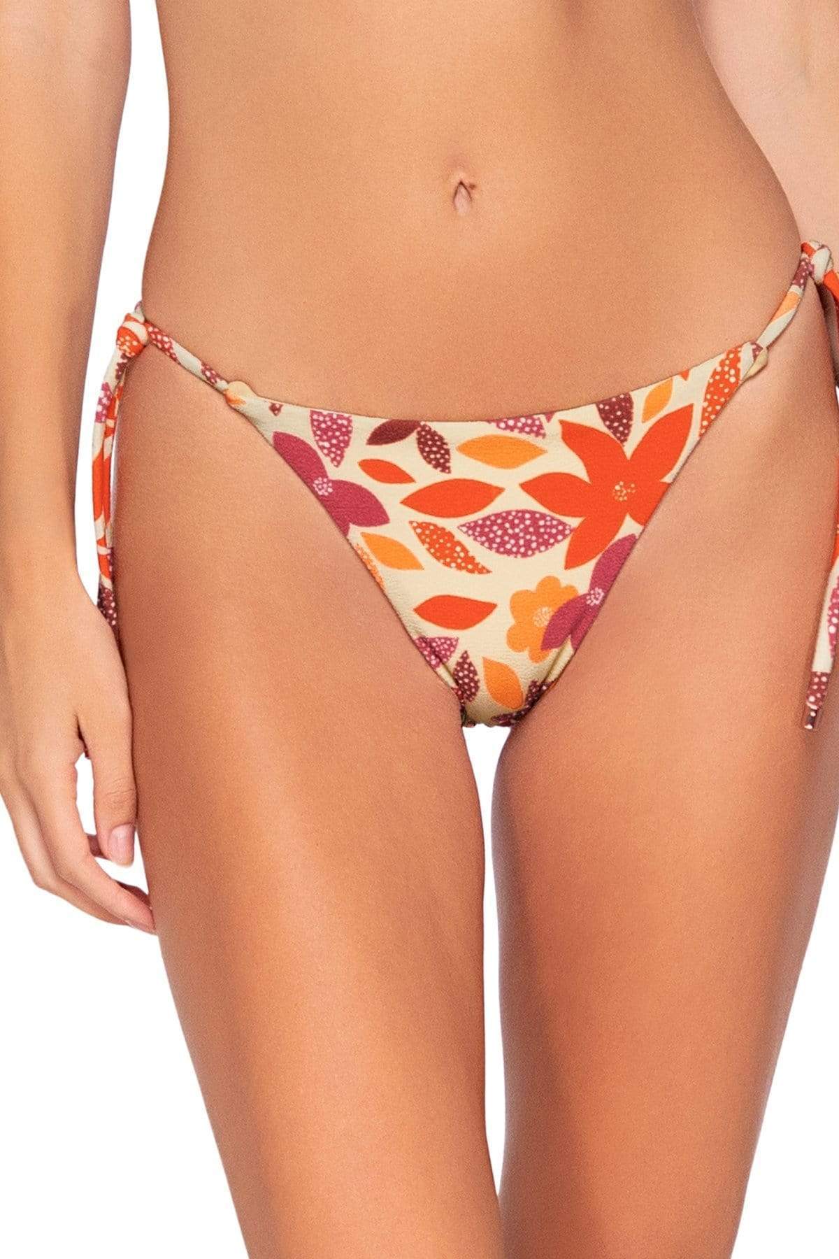 Bestswimwear -  Swim Systems Pressed Petals Holly Tie Side