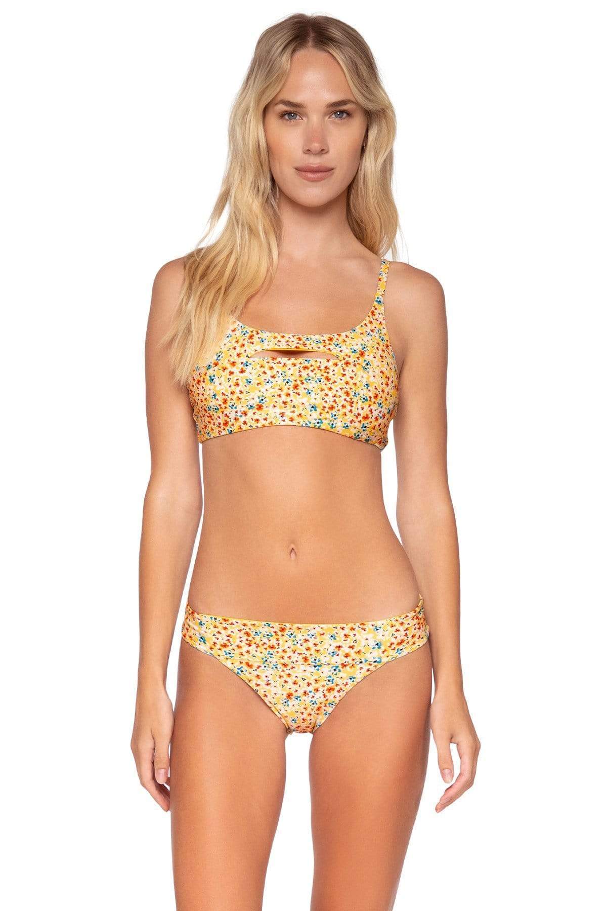 Bestswimwear -  Swim Systems Wildflower Meadow Bliss Banded Bottom