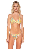 Bestswimwear -  Swim Systems Wildflower Meadow Holly Tie Side